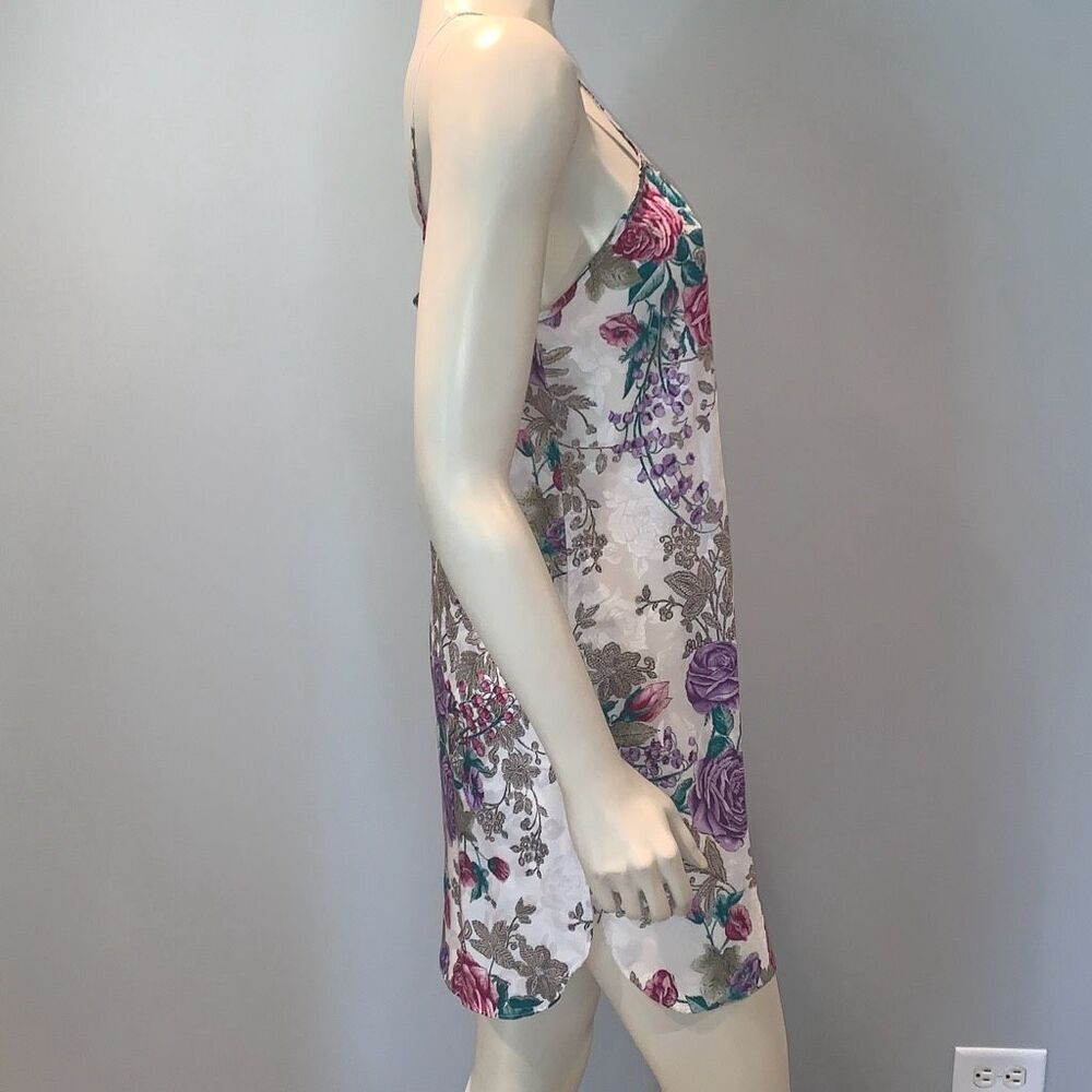 Vintage California‎ Miss Satin Slip Dress Chemise Nightie Size Medium - Picture 5 of 10